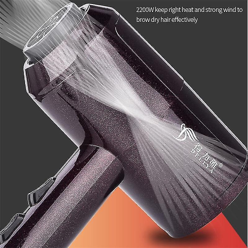 Foto 3 | Secador De Pelo Huoguo Negative Ion Salon  2200 W  3 Temperaturas  2 Velocidades - Venta Internacional.
