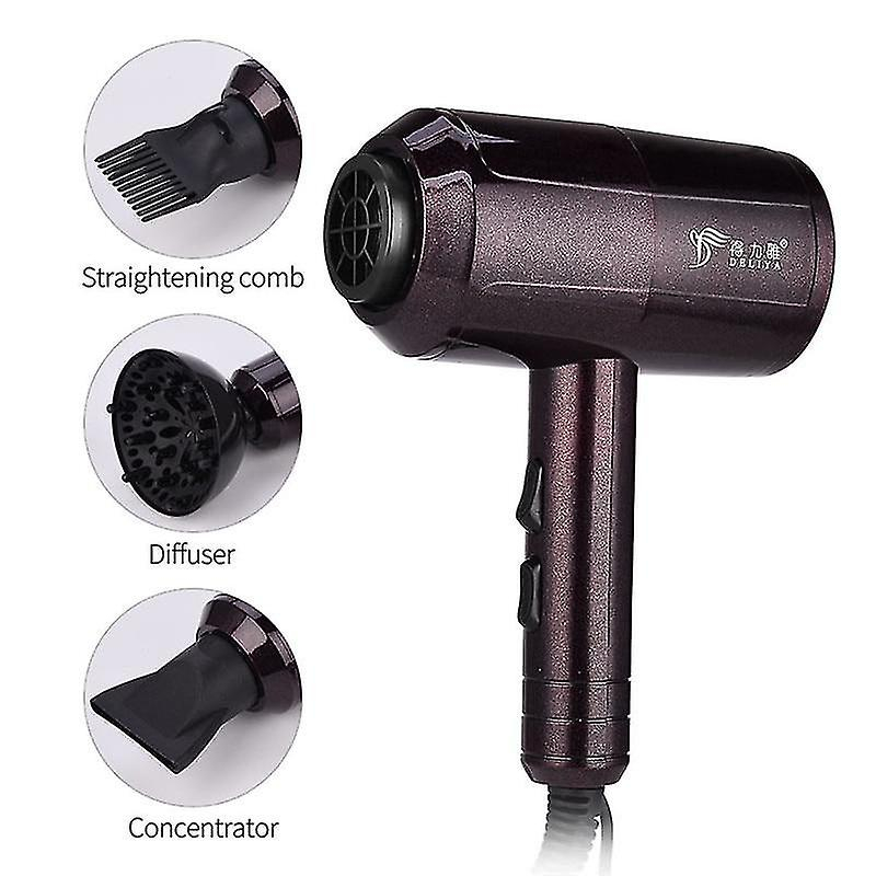 Foto 5 pulgar | Secador De Pelo Huoguo Negative Ion Salon  2200 W  3 Temperaturas  2 Velocidades - Venta Internacional.