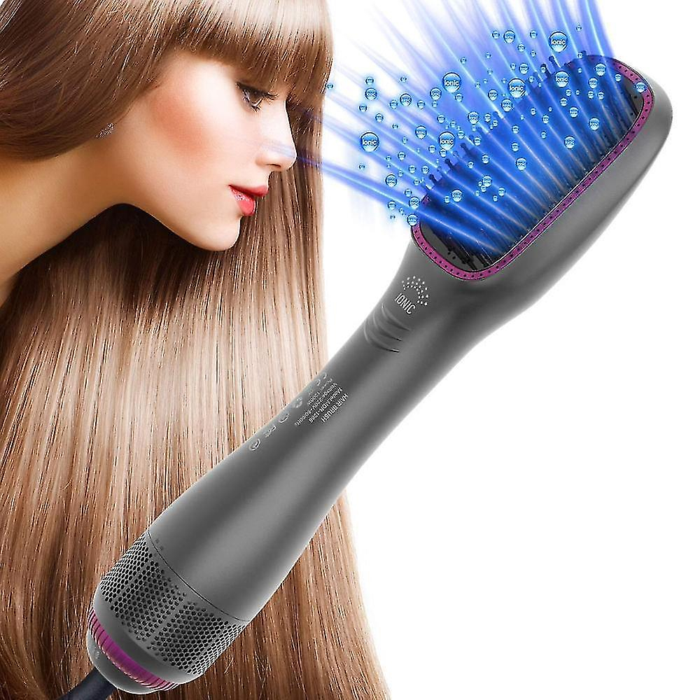 Foto 6 pulgar | Secador De Pelo Huoguo One Step Ceramic  1200 W  Cable Giratorio Iónico De 360° - Venta Internacional.