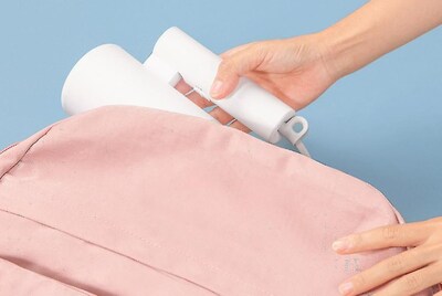 Foto 5 | Secador De Pelo Huoguo Portátil Con Mango Plegable De Iones Negativos Rosa - Venta Internacional.