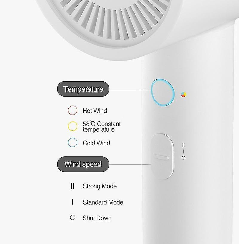 Foto 3 pulgar | Secador De Pelo Huoguo H300 Anion Quick Dry 1600w Portátil 57°c - Venta Internacional.
