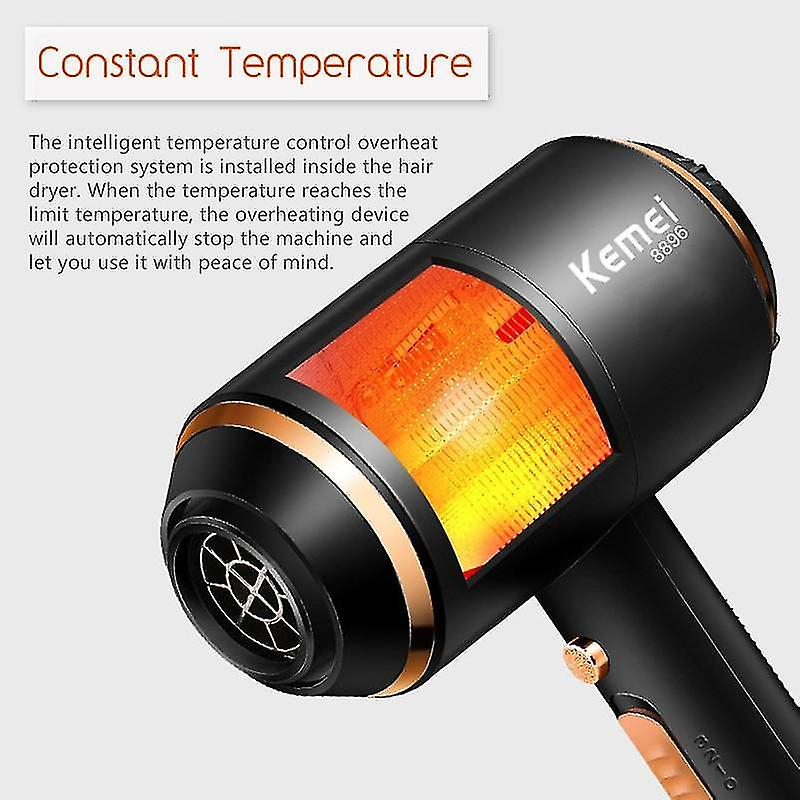 Foto 4 pulgar | Secador De Pelo Huoguo Ionic 4000w 3-en-1 Professional 220-240v - Venta Internacional.