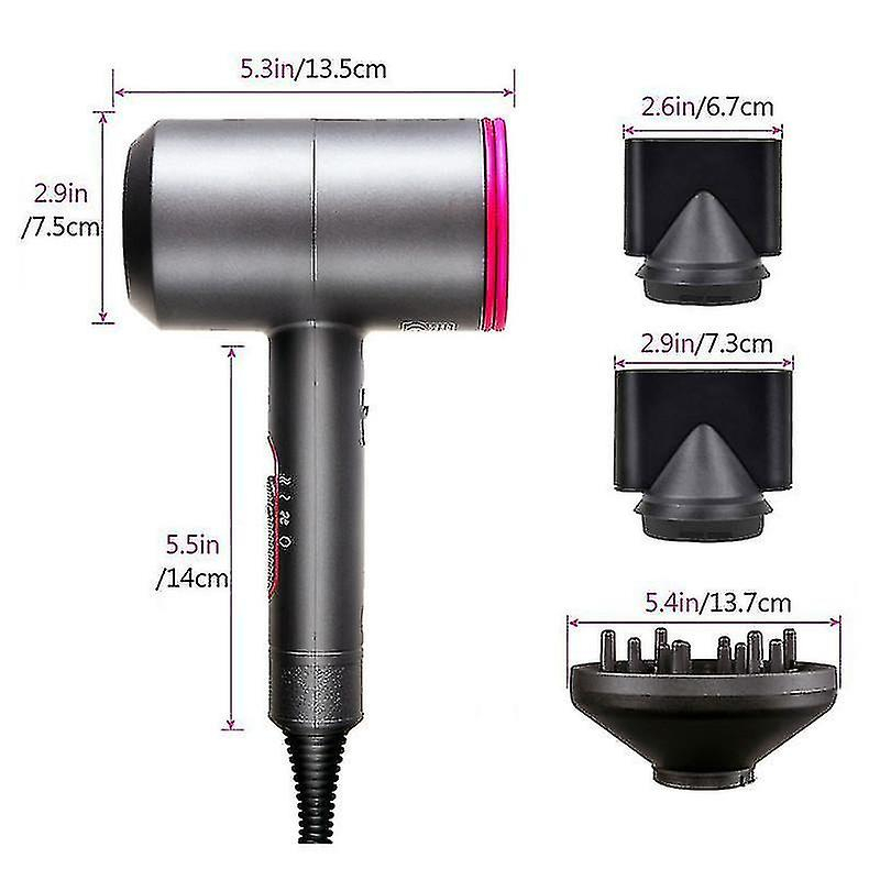 Foto 5 pulgar | Secador De Pelo Vip Professional Strong Wind Salon 2000w 220v - Venta Internacional.