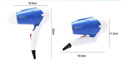 Foto 2 | Secador De Pelo Huoguo 1300w Mango Plegable Bajo Nivel De Ruido Rosa - Venta Internacional.
