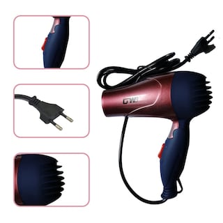 Foto 2 | Secador De Pelo Genérica Portátil Con Mango Plegable 1500w 220v - Venta Internacional.
