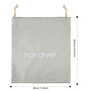 Foto 2 | Bolsas Para Secador De Pelo E&ey 3 6 Paquete De 8 Unidades Con Cordón Gris Claro (3) - Venta Internacional.