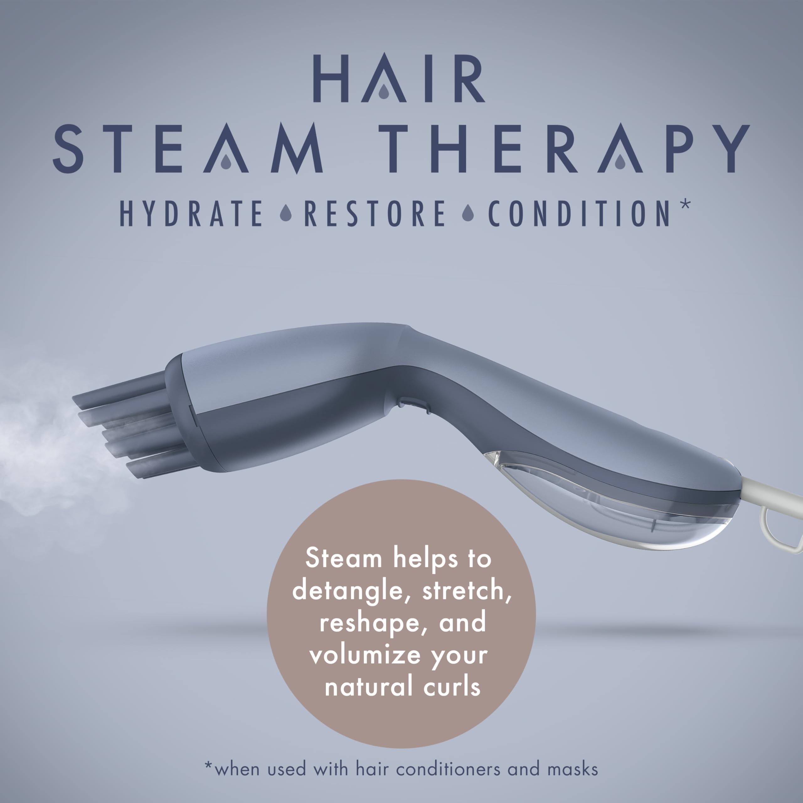 Foto 3 pulgar | Vaporizador Para Cabello Conair Infiniti Pro Steam Therapy Con 7 Difusores - Venta Internacional.