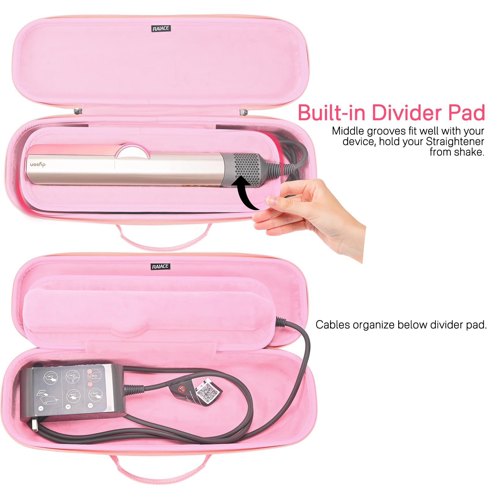 Foto 3 pulgar | Estuche De Almacenamiento Raiace Compatible Con Dyson Airstrait Straight Straightener - Venta Internacional.