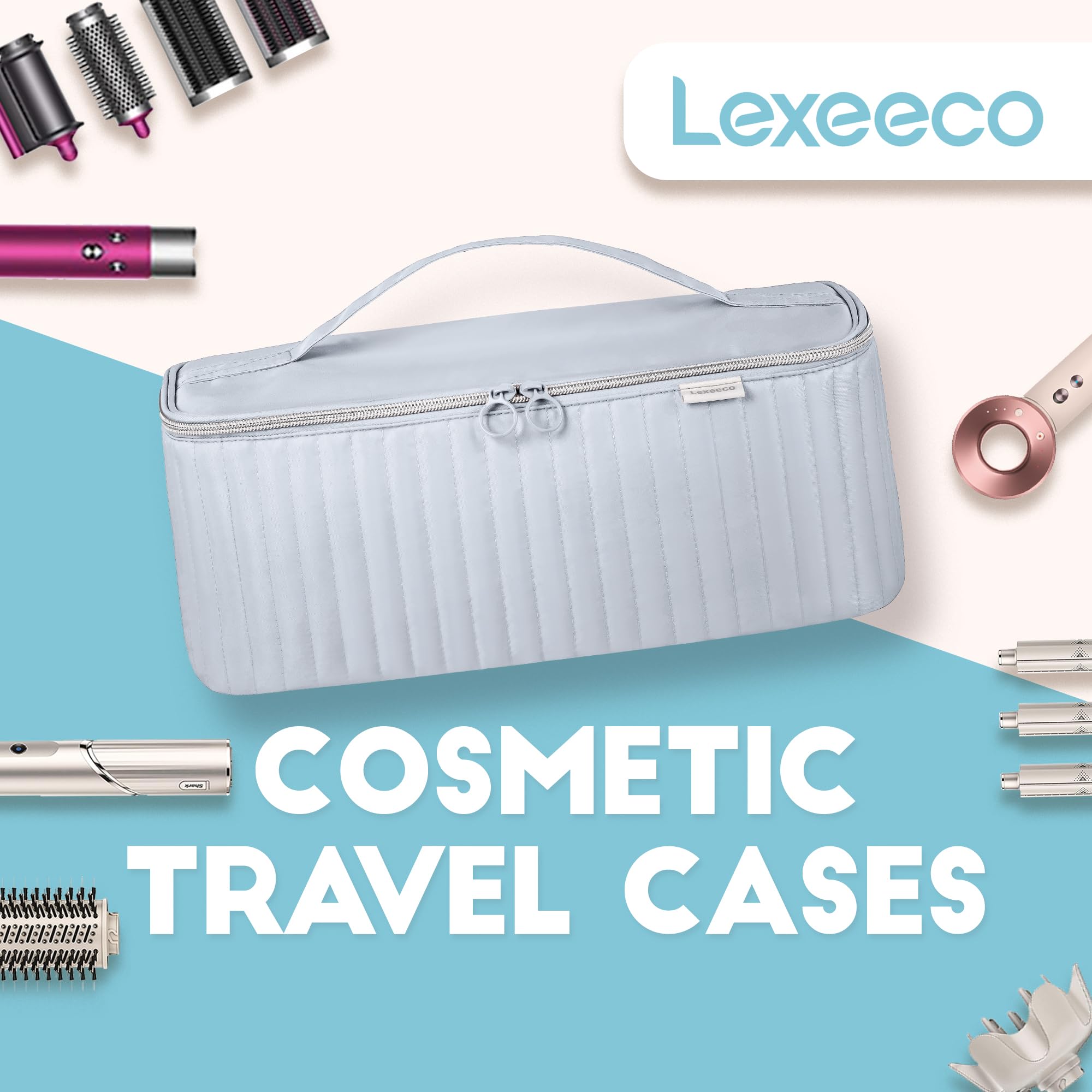 Foto 6 | Funda De Viaje Lexeeco Para Secador De Pelo Shark Flexstyle Dyson Airwrap - Venta Internacional.