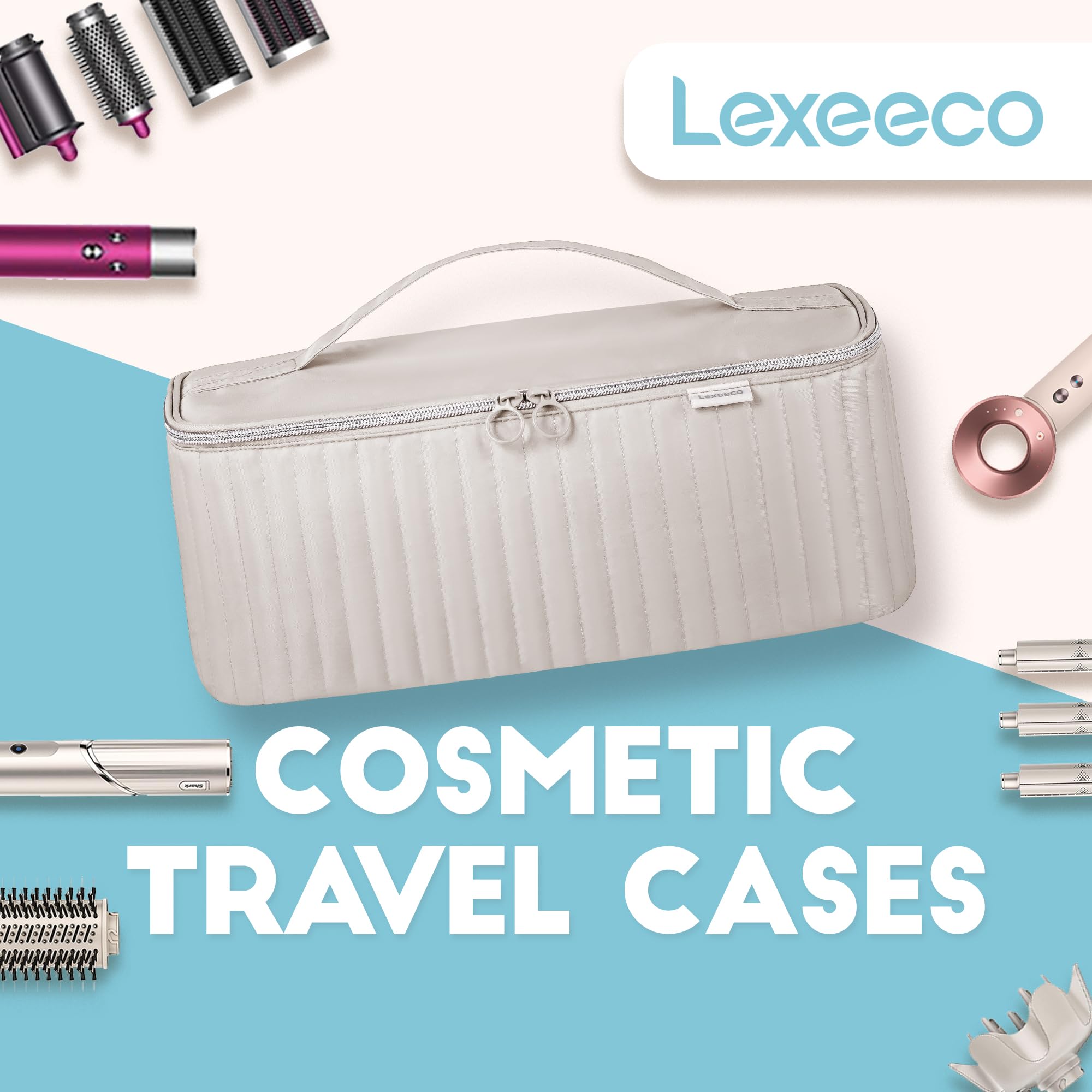 Foto 8 pulgar | Funda De Viaje Lexeeco Para Secador De Pelo Shark Flexstyle Dyson Airwrap - Venta Internacional.