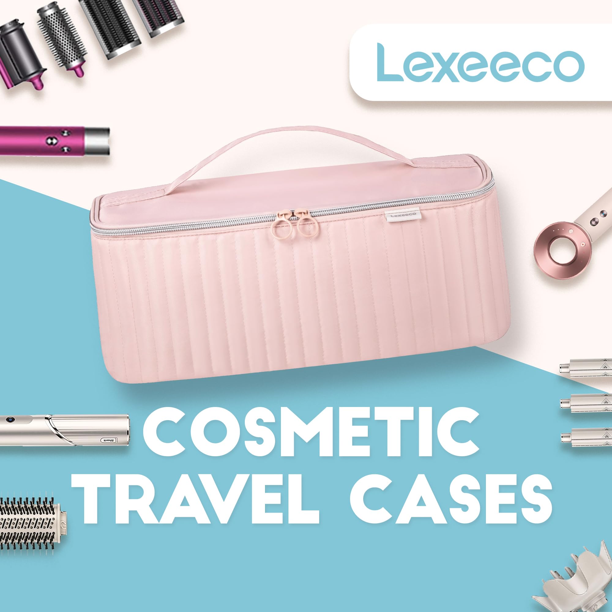 Foto 7 | Funda De Viaje Lexeeco Para Secador De Pelo Shark Flexstyle Dyson Airwrap Brush - Venta Internacional.