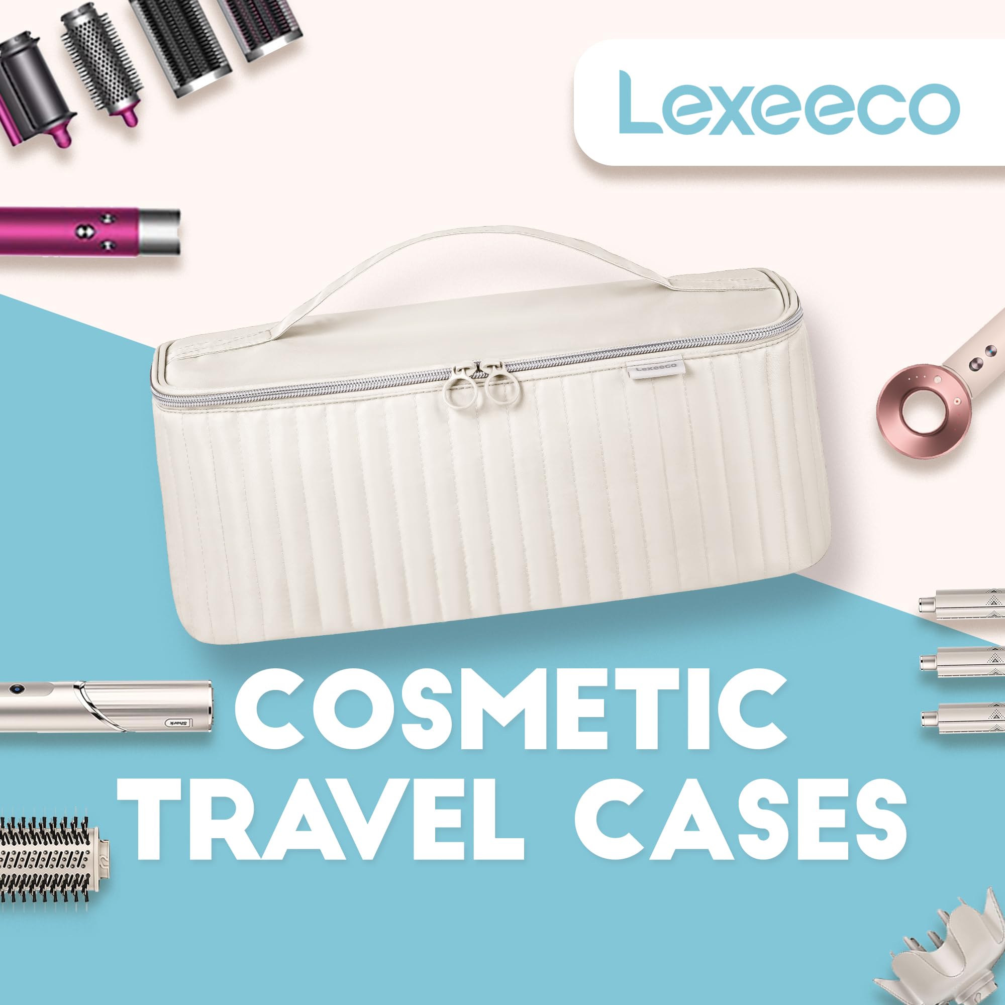 Foto 8 pulgar | Funda De Viaje Lexeeco Para Secador De Pelo Shark Flexstyle Dyson Airwrap Brush - Venta Internacional.