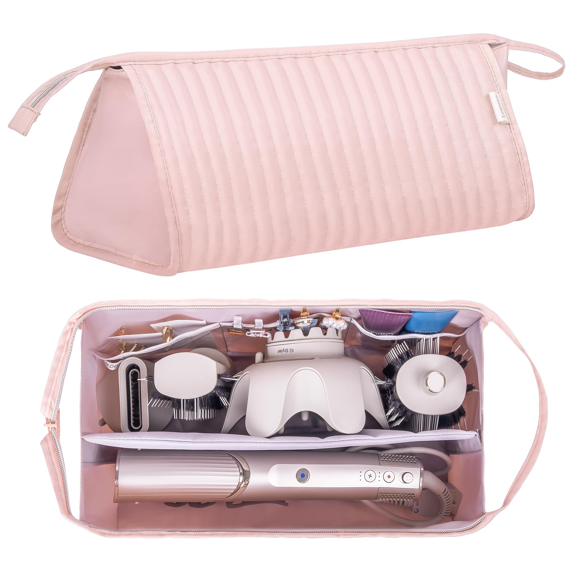 Foto 4 pulgar | Funda De Viaje Lexeeco Dyson Airwrap Con Secador De Pelo Shark  Color Rosa - Venta Internacional.