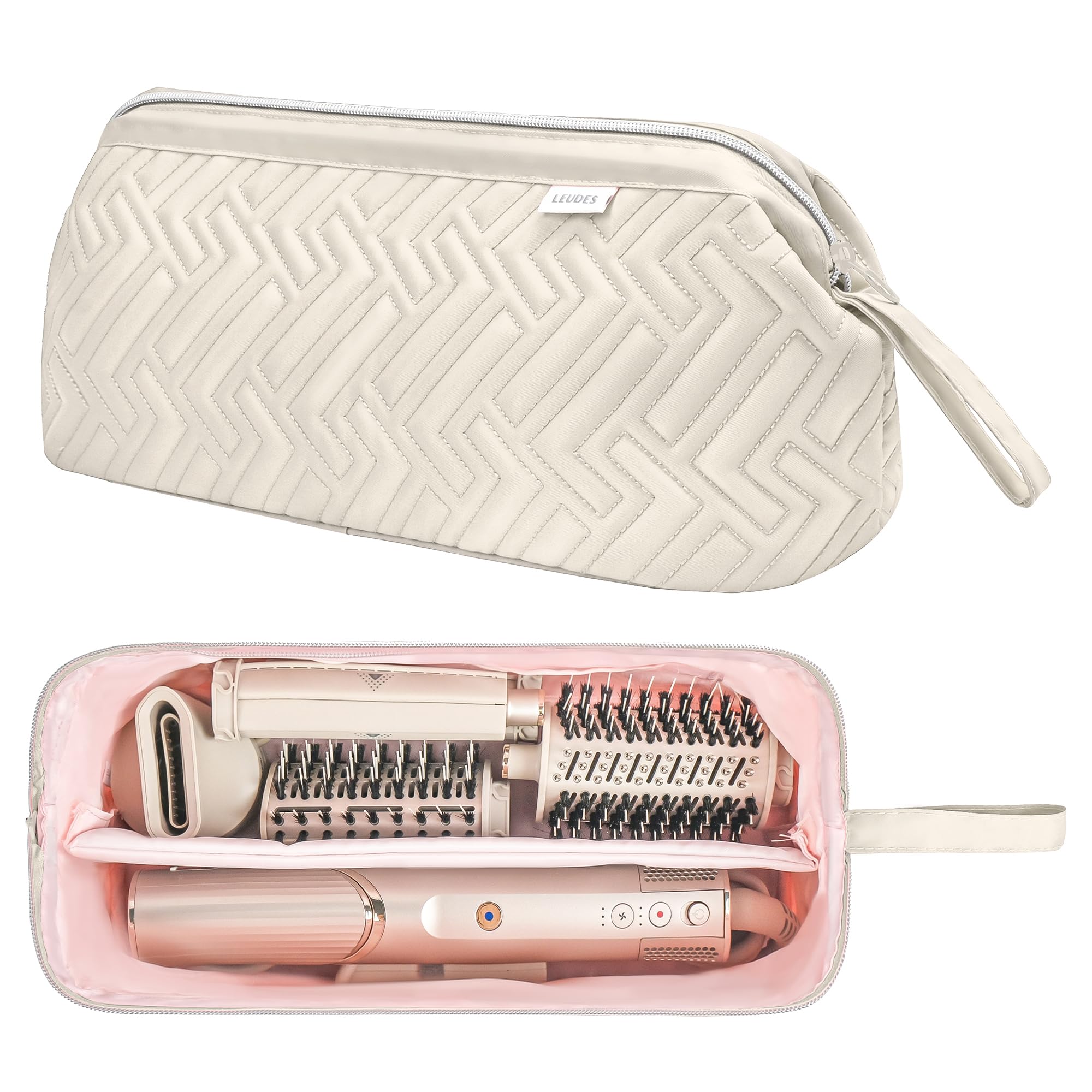 Foto 1 | Bolsa De Viaje Para Herramientas De Pelo Leudes Shark Flexstyle Beige - Venta Internacional.