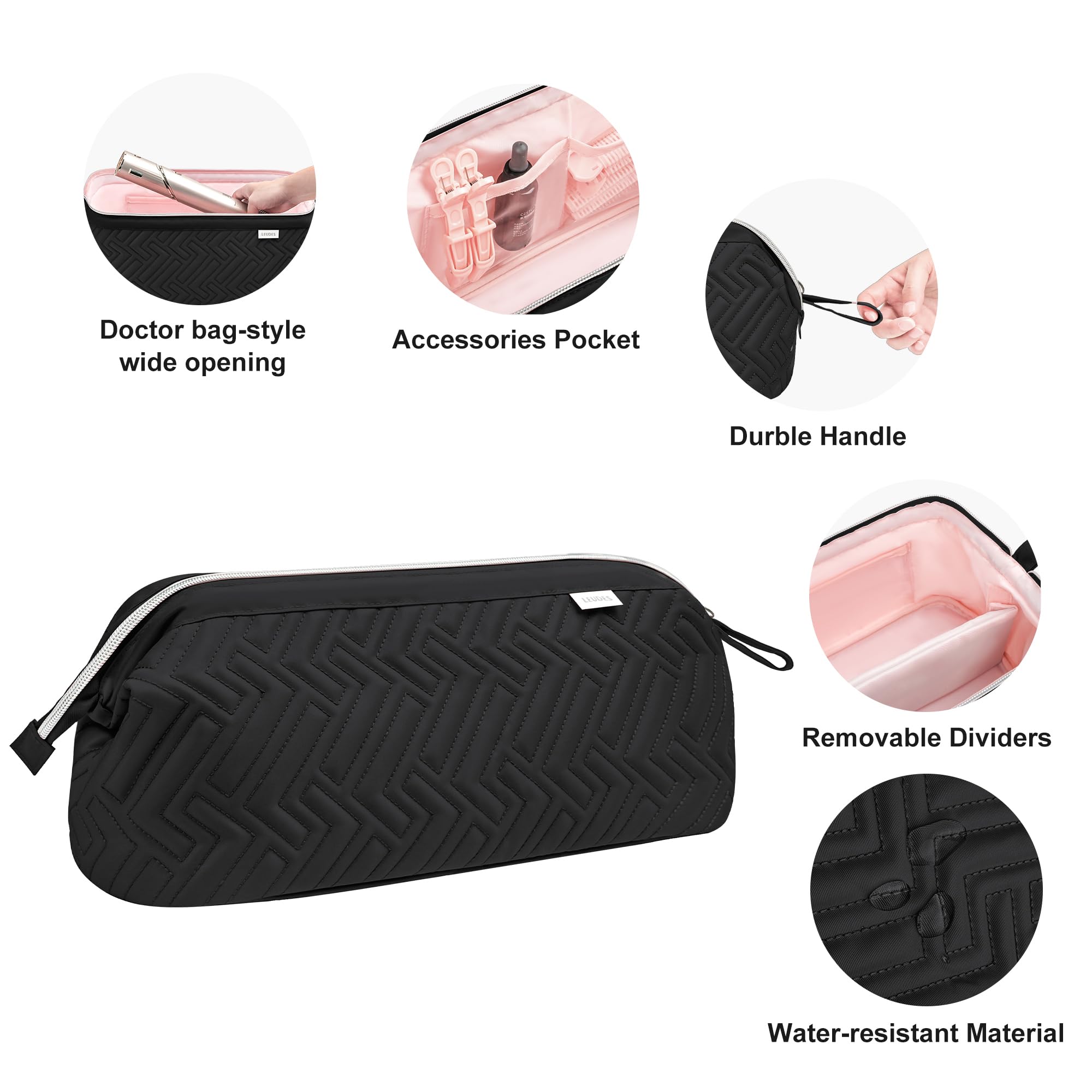 Foto 5 | Bolsa De Viaje Para Herramientas De Pelo Shark Flexstyle De Leudes - Venta Internacional.