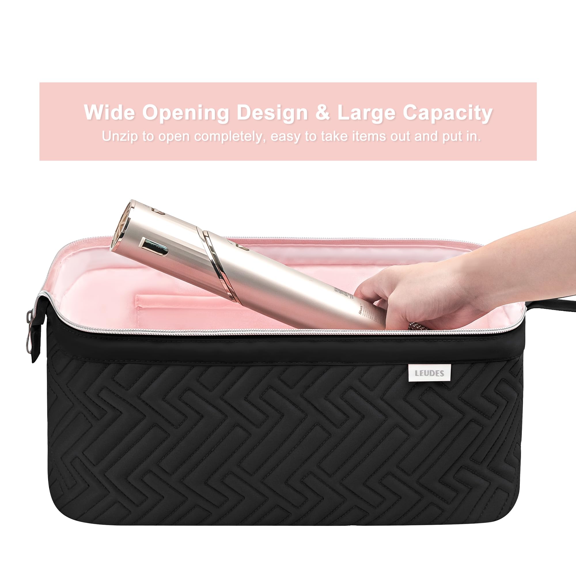 Foto 6 | Bolsa De Viaje Para Herramientas De Pelo Shark Flexstyle De Leudes - Venta Internacional.