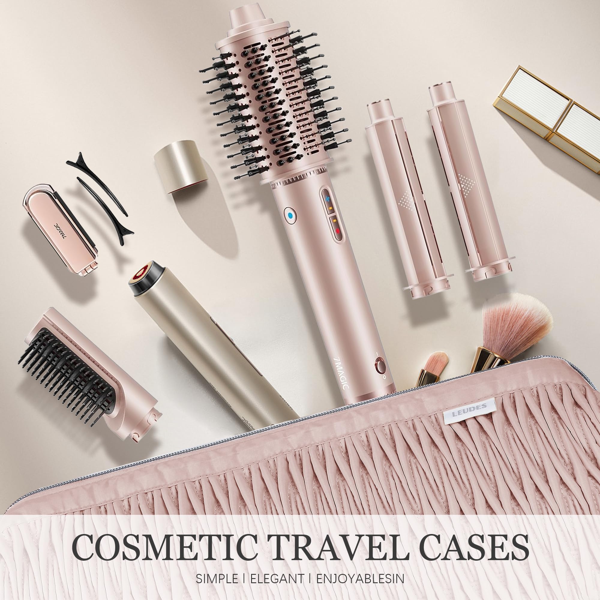 Foto 7 | Funda De Viaje Para Secador De Pelo Shark Airstraight Flex Style  Color Rosa - Venta Internacional.