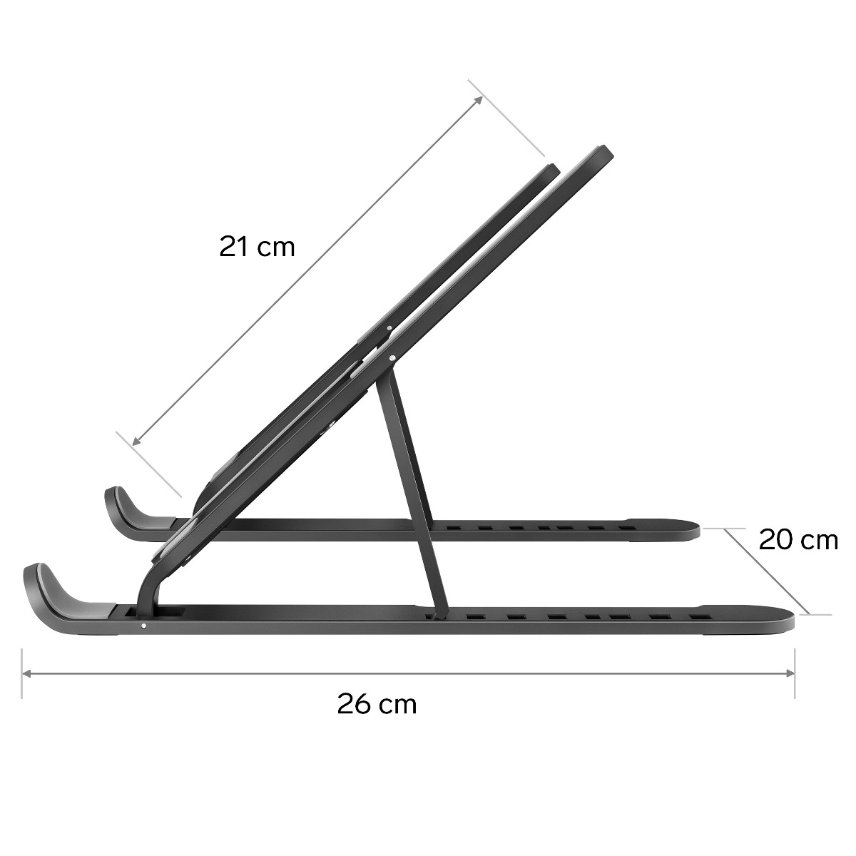 Foto 2 | Stand para Laptop/ Tableta/ Celular Steren Com-079 Negro