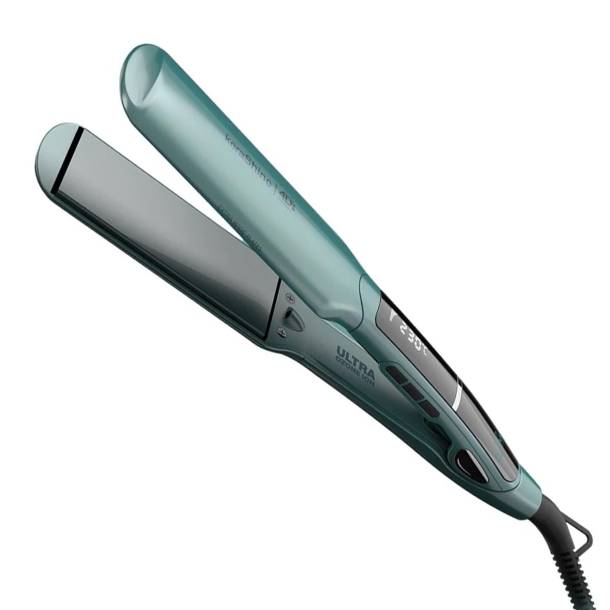 Plancha para Cabello Gama X-Wide Kerashine color Verde