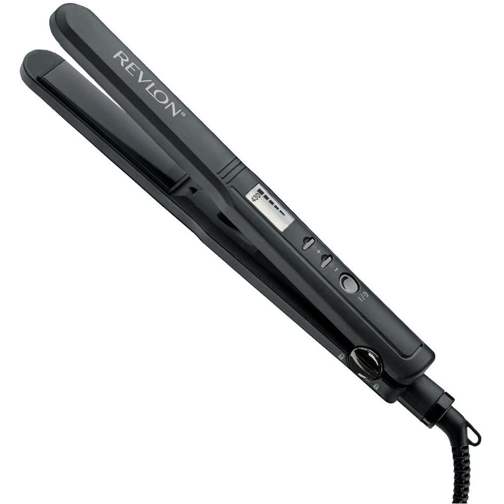 Plancha Alaciadora De Cabello Digital Revlon Placas Cerámica Rvst2082