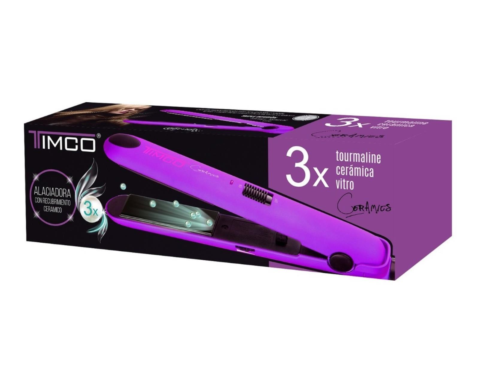 Foto 9 pulgar | Alaciadora para Cabello Timco Pacm de 220°C