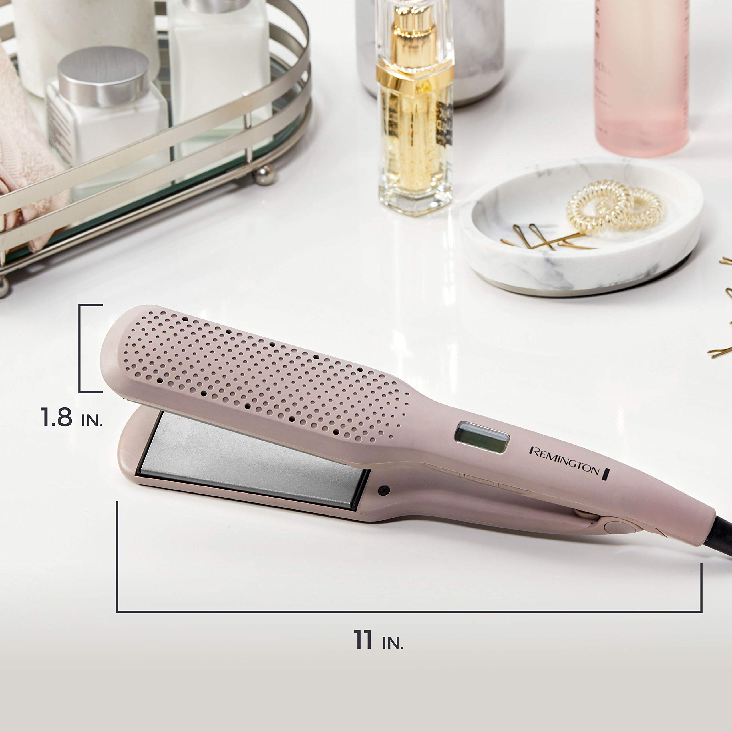 Foto 9 pulgar | Venta Internacional - Plancha de Pelo Remington Wet2straight Flat Iron 450 °f