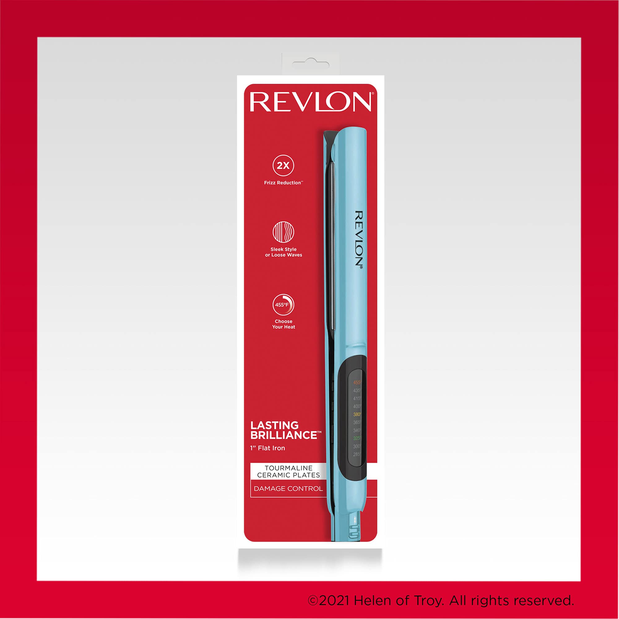 Foto 7 pulgar | Plancha de Pelo Revlon Lasting Brilliance Digital 2,5 cm - Venta Internacional