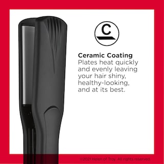 Foto 2 | Plancha Revlon Negra de Cerámica Lisa y Recta 1.5'' - Venta Internacional
