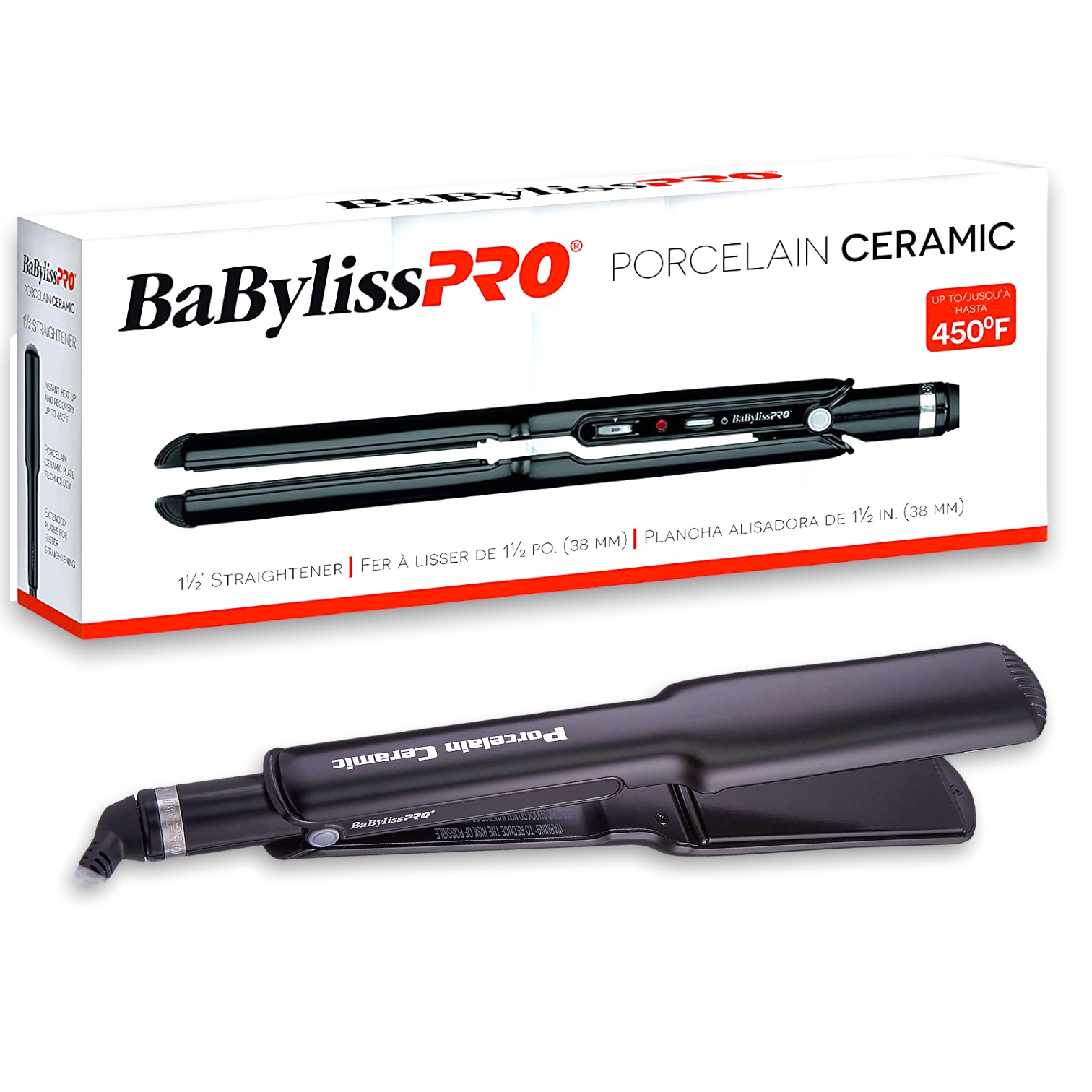 Foto 5 pulgar | Plancha de Cabello BaBylissPRO BP9559 Porcelain Ceramic