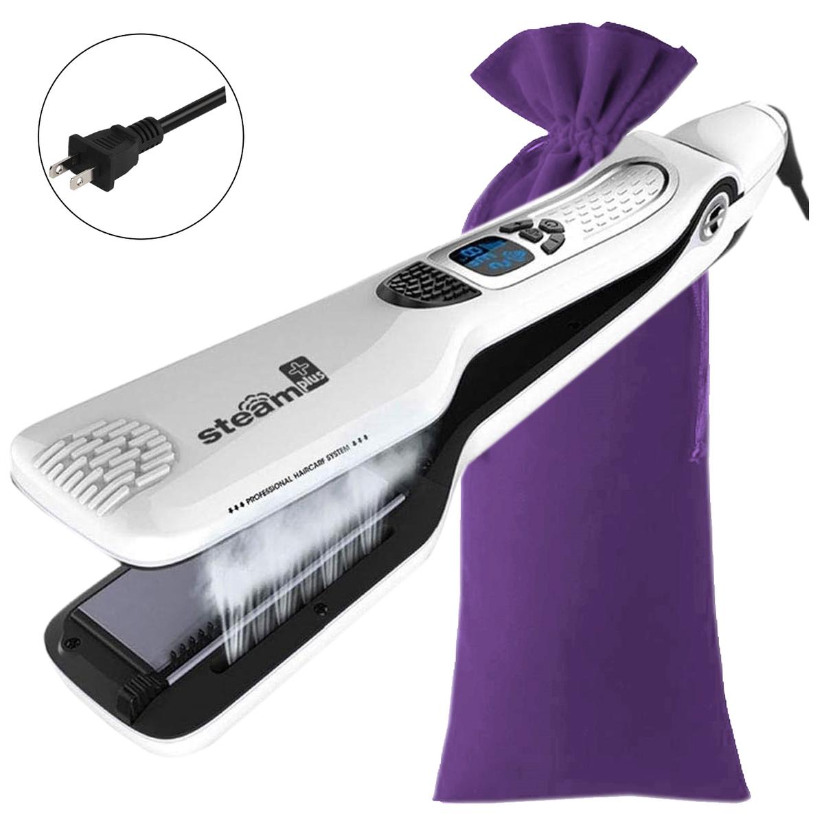 Foto 1 | Plancha Plana de Vapor para Cabello High Monaco MXTTW-004 Blanca