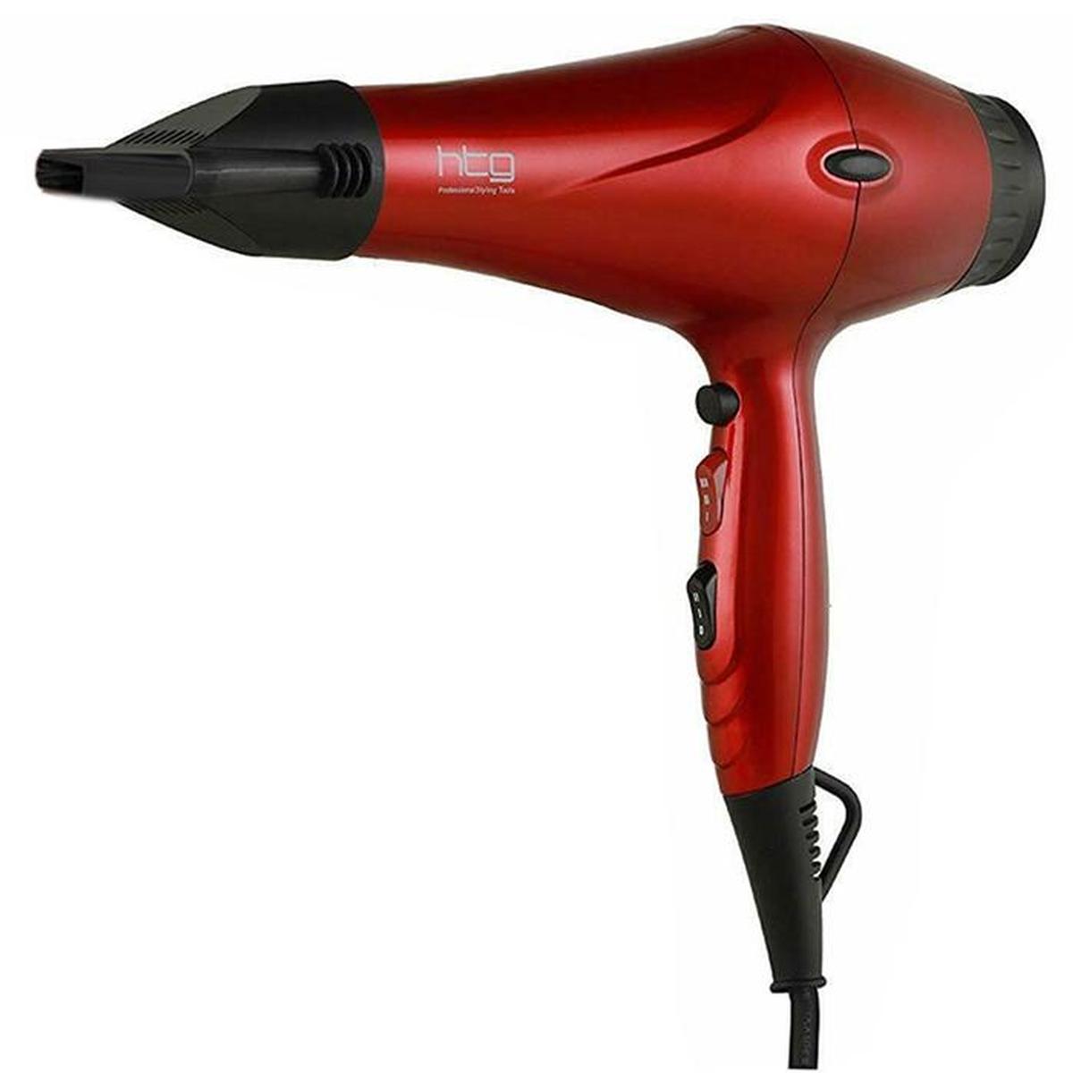 Secadora Para Cabello Silentdry High Monaco Mxlen-003 1 Pieza Rojo Y Negro