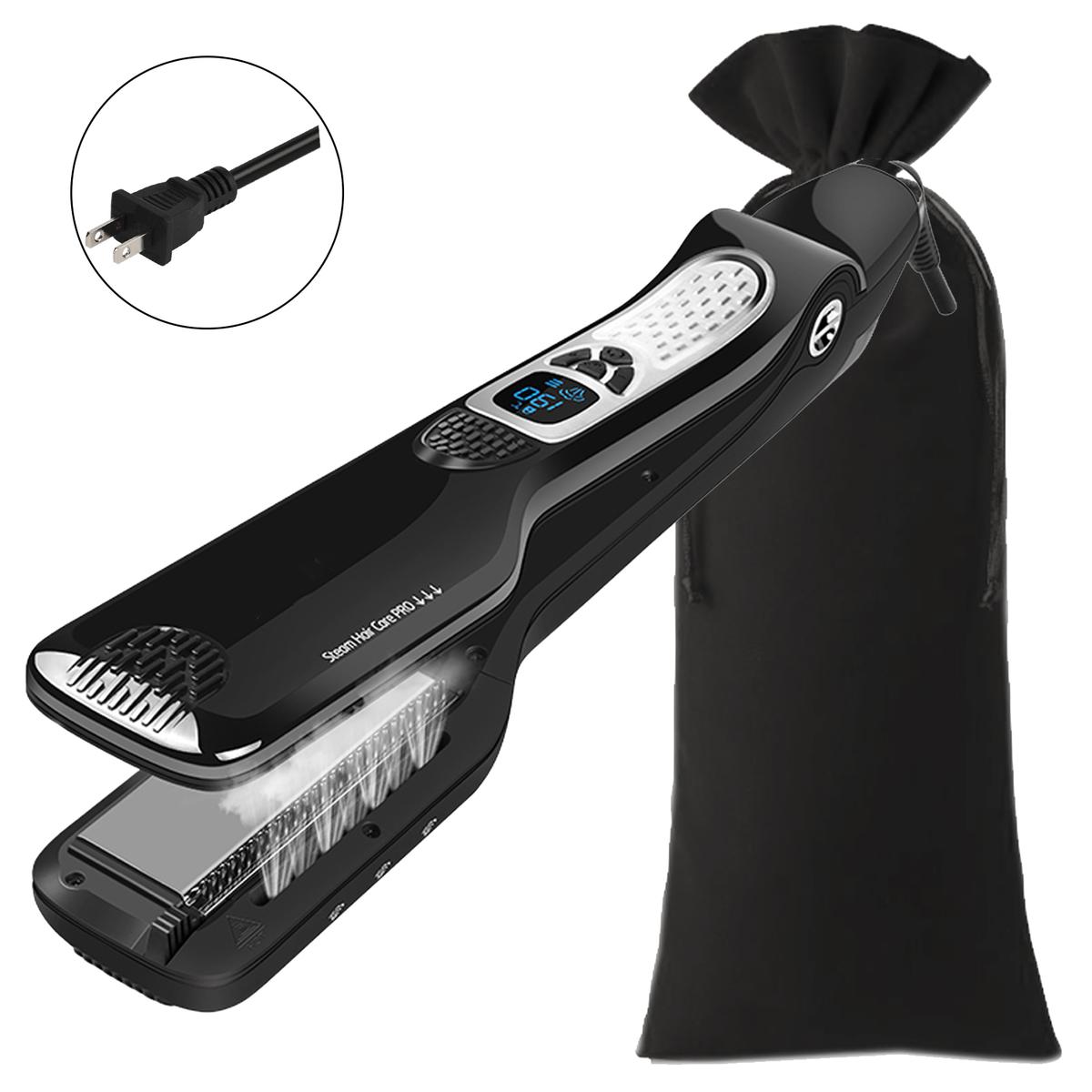 Plancha de Cabello con 5 Temperaturas High Monaco Mxtwu-010 1 Pieza Negro