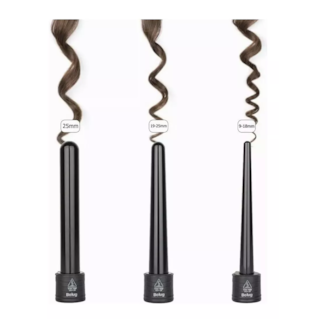 Foto 2 | Plancha Rizadora Cabello 3 en 1 + Guante Protector Peine Clip Negro Belug