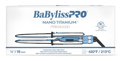 Foto 4 | Plancha Alisadora de Pelo Babylisspro Nano Titanium 3/4 Pulgadas - Venta Internacional