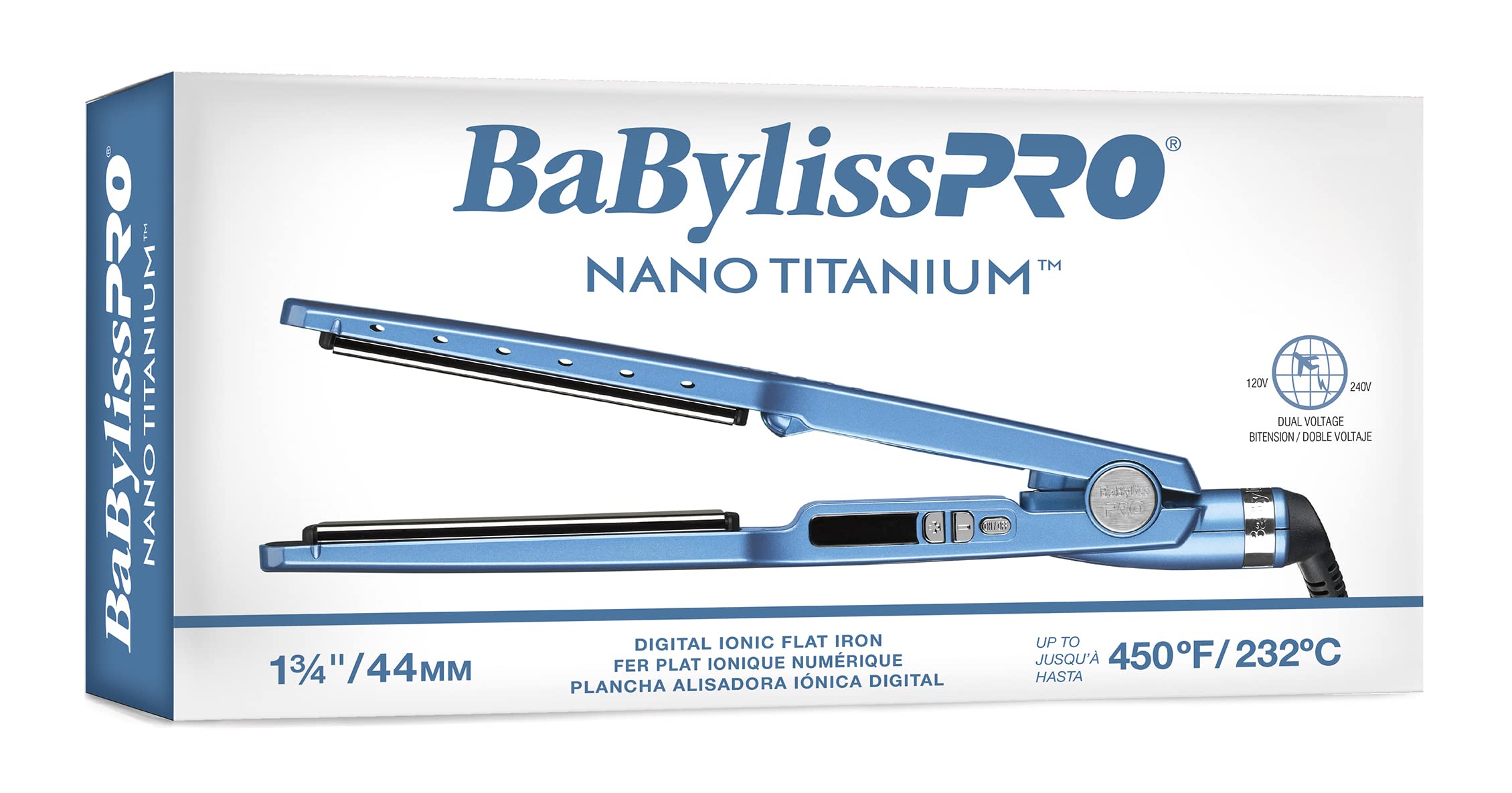 Foto 5 pulgar | Plancha Alisadora de Pelo Babylisspro Nano Titanium 1 3/4 - Venta Internacional