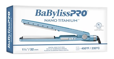 Foto 4 | Plancha de Pelo Babylisspro Nano Titanium Ionic 1/4 Pulgadas - Venta Internacional