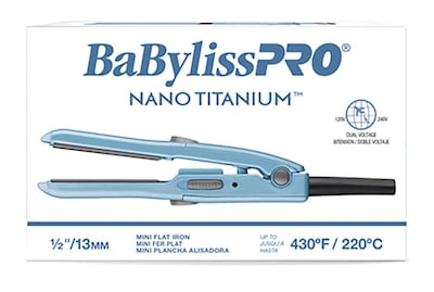 Foto 3 | Plancha Babylisspro Nano Titanium Mini 0.5 para Viajes - Venta Internacional