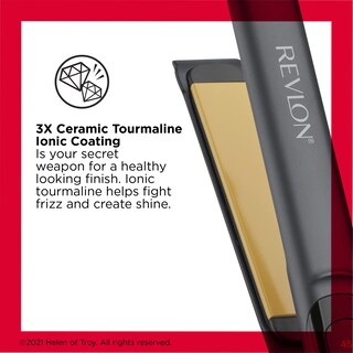 Foto 2 | Plancha De Pelo Revlon Smooth Brilliance Ceramic, 2,54 Cm - Venta Internacional.