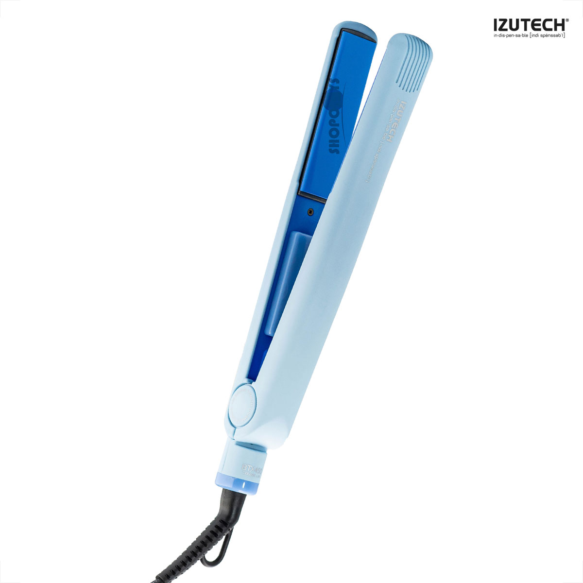 Foto 6 pulgar | Plancha para Cabello Izutech Placas Premium Temperatura 450° Azul