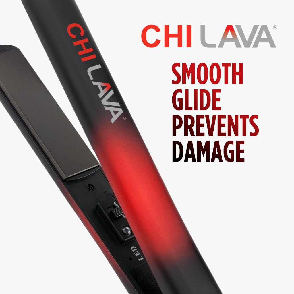 Foto 4 pulgar | Peinado De Cerámica De Lava Chi Flat Iron, 1 Cerámica De Lava Volcánica - Venta Internacional.