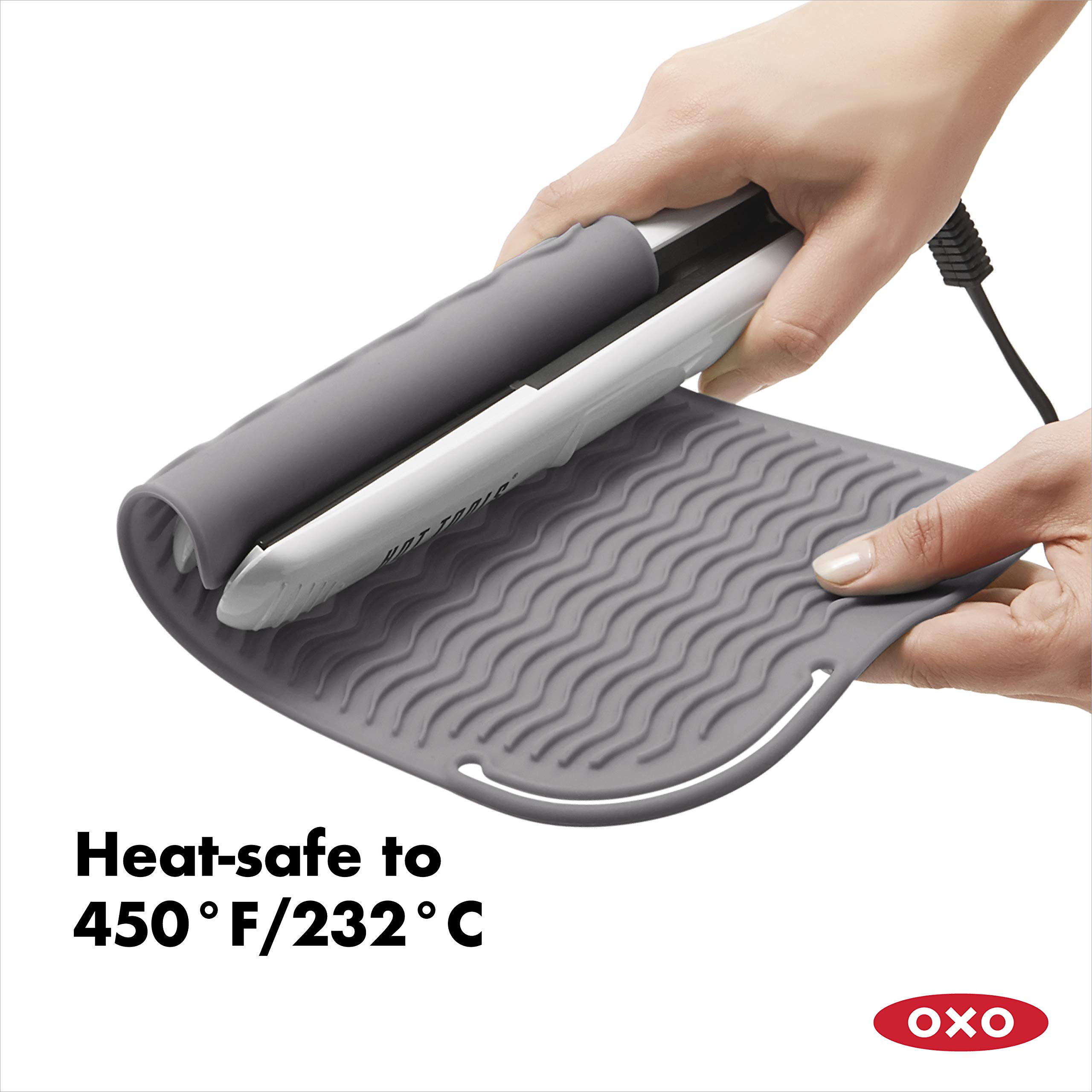 Foto 4 pulgar | Alfombra De Viaje De Silicona Resistente Al Calor Oxo Good Grips Grey - Venta Internacional.