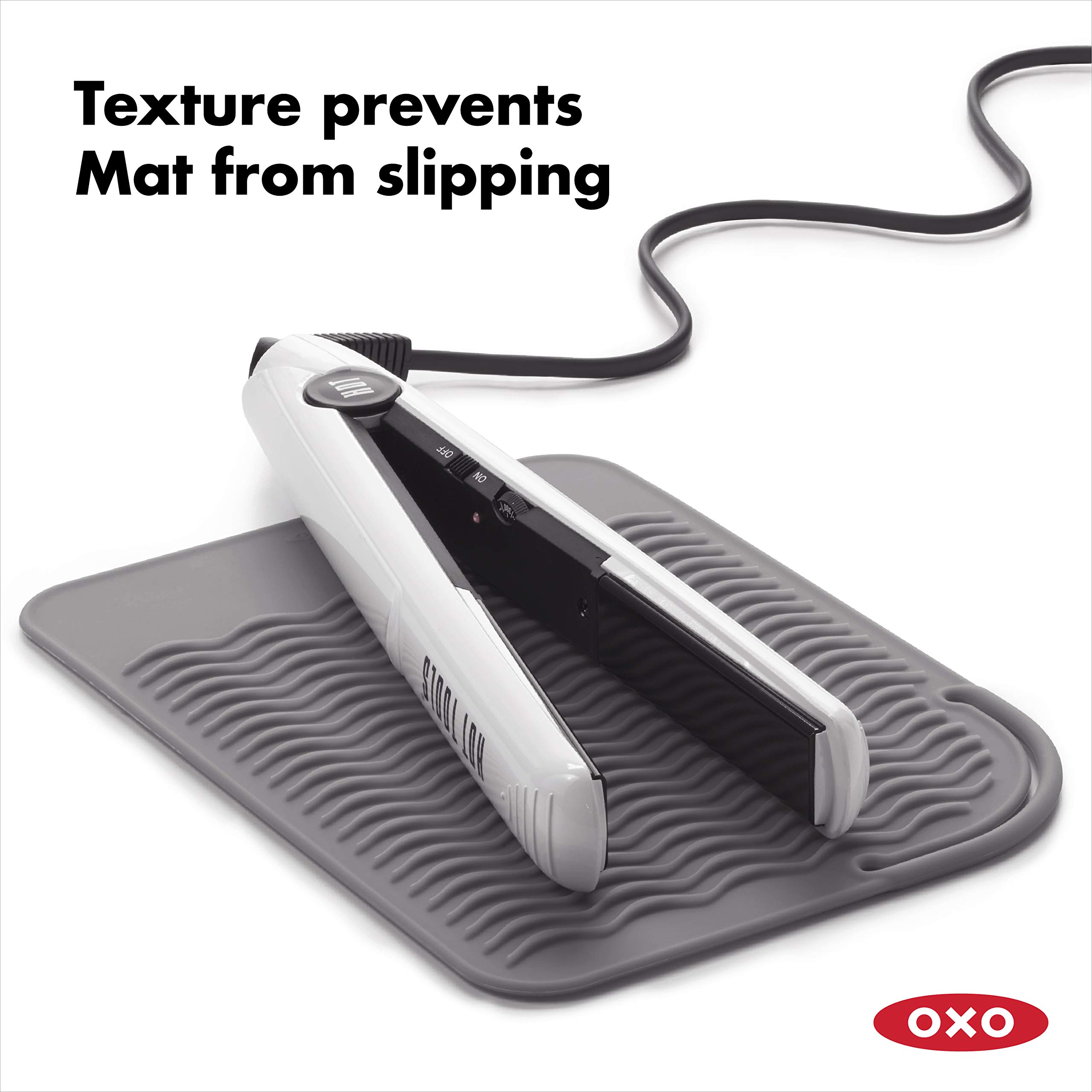 Foto 5 pulgar | Alfombra De Viaje De Silicona Resistente Al Calor Oxo Good Grips Grey - Venta Internacional.