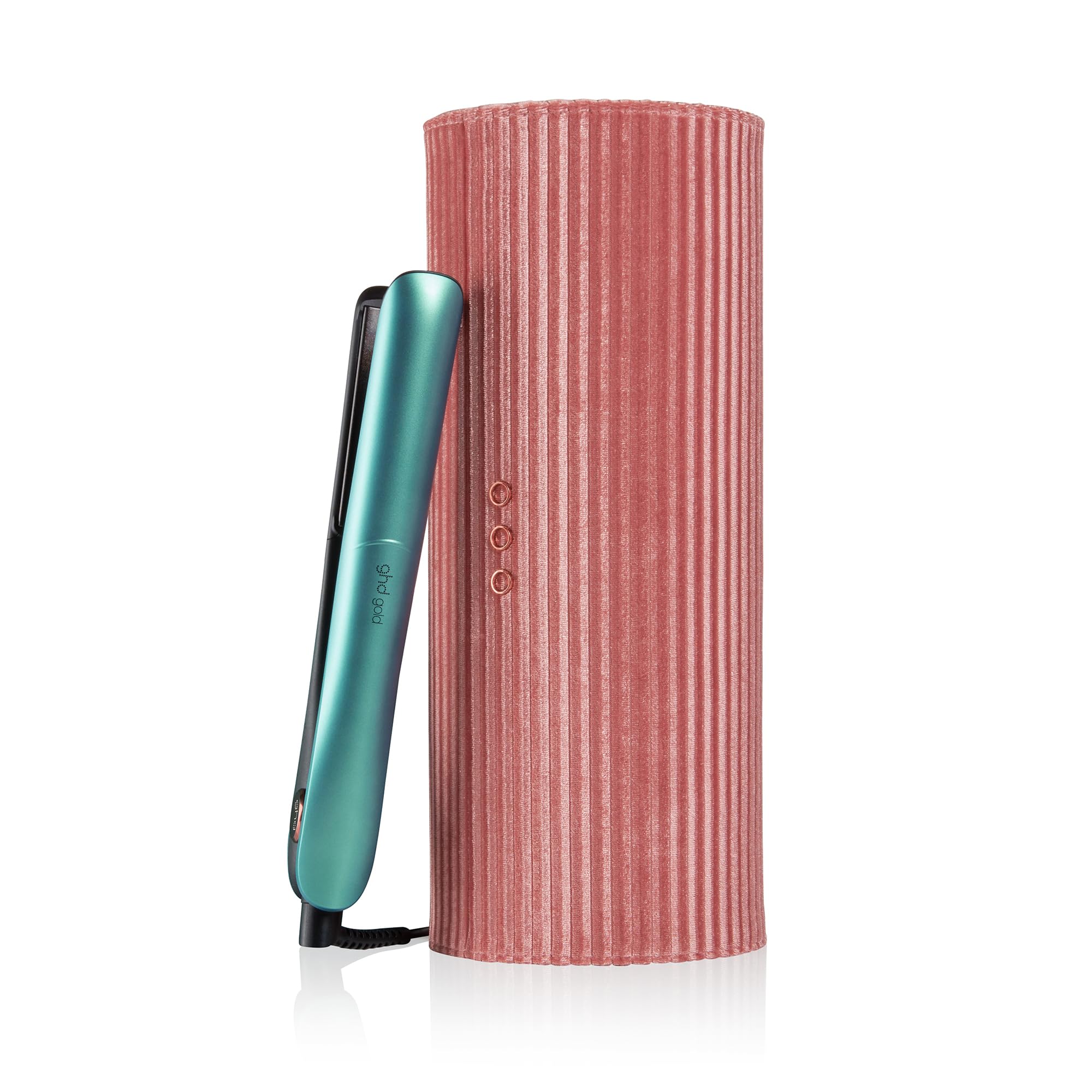 Foto 2 pulgar | Flat Iron Ghd Gold Styler 1 Alluring Jade Con Bolsa Resistente Al Calor - Venta Internacional.