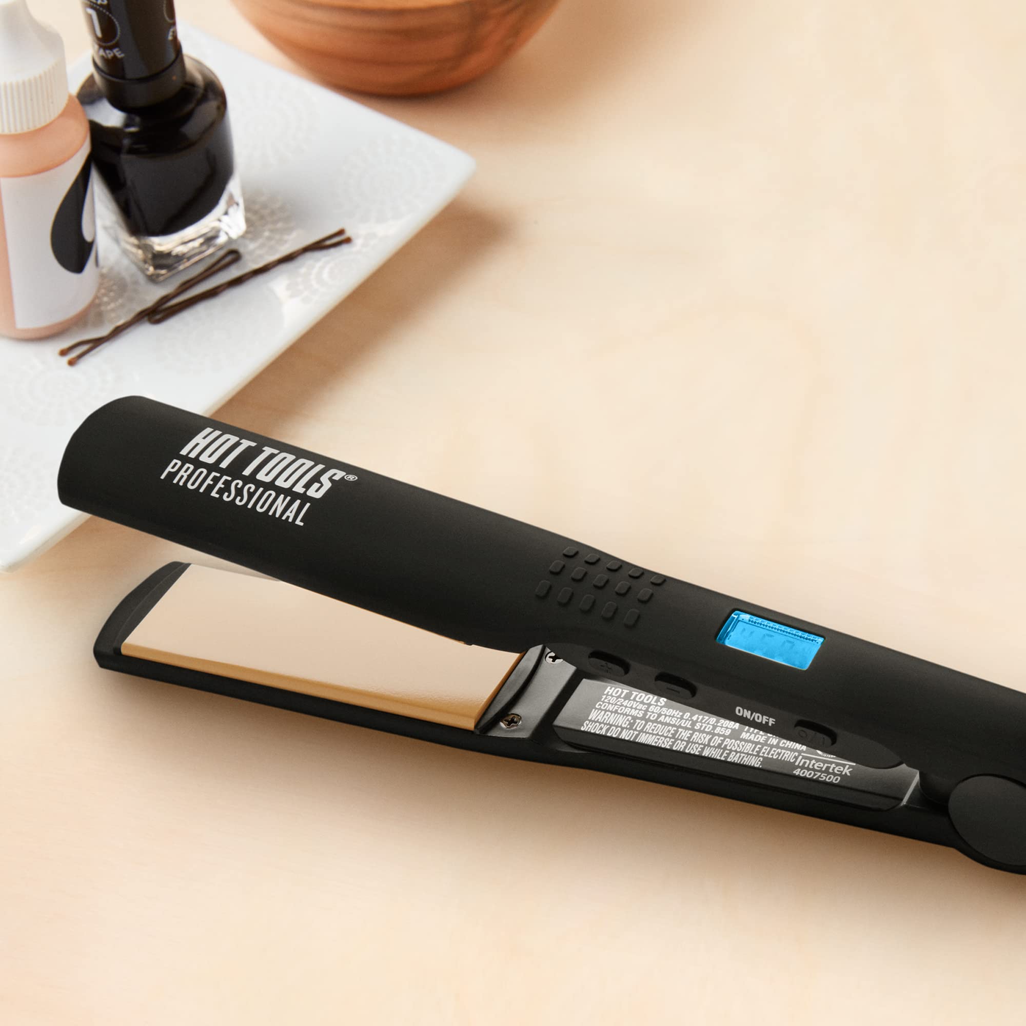 Foto 5 | Plancha Hot Tools Pro Artist Nano Ceramic De 1-1/4 Pulgadas De Ancho - Venta Internacional.