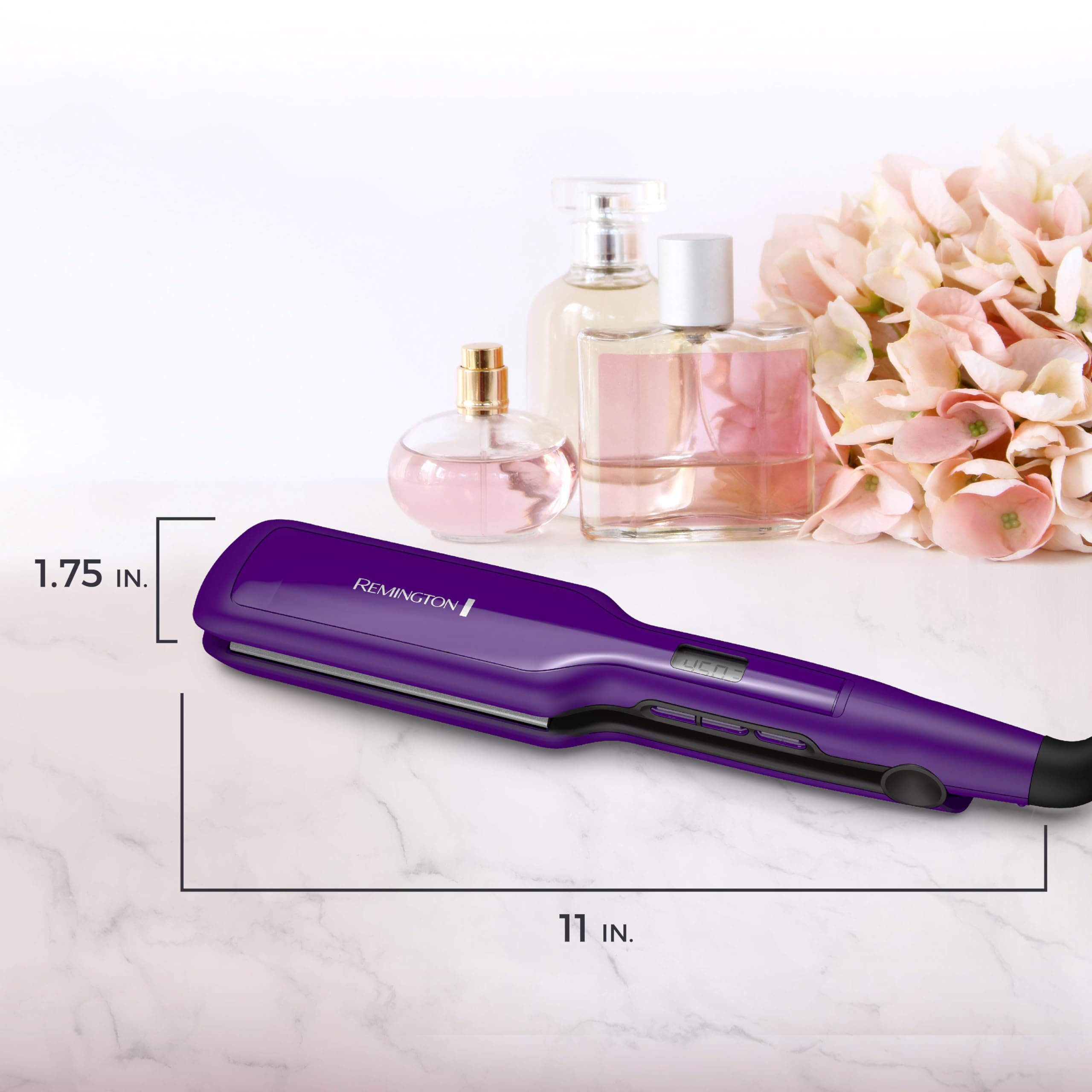 Foto 4 | Plancha De Pelo Remington Flat Iron, 1 3/4, Titanio Y Cerámica - Venta Internacional.