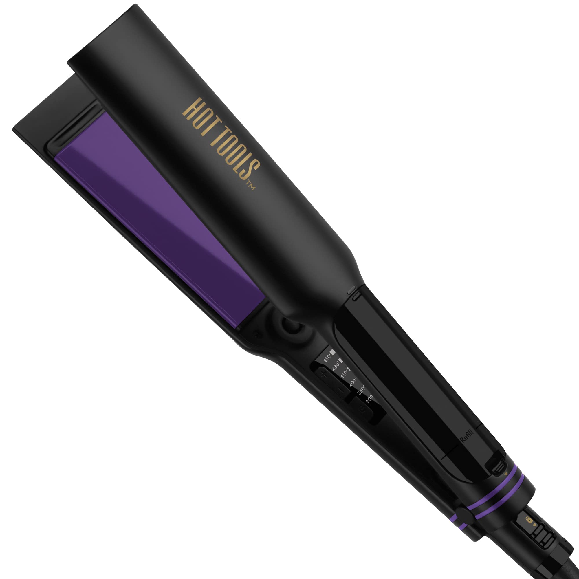 Steam Styler Hot Tools Pro Signature De 1,5 Pulgadas, Color Negro - Venta Internacional.