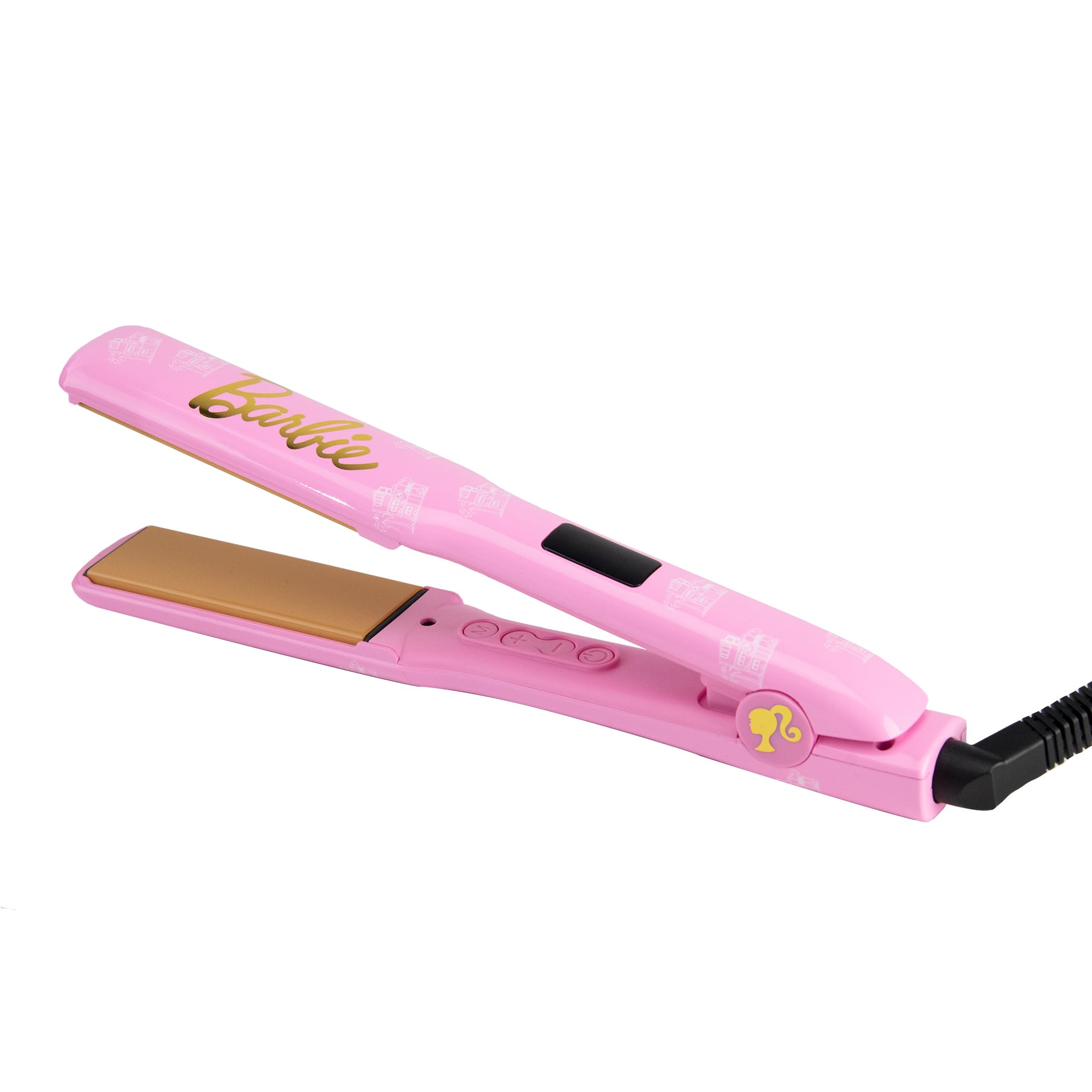 Foto 2 pulgar | Peinado De Cerámica Flat Iron Chi X Barbie 1.25 Iron Pink - Venta Internacional.