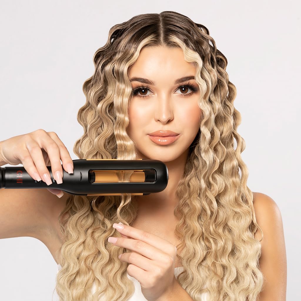 Foto 5 pulgar | Estilizador Hair Waver Chi Multiwave Con Forma De Tubo Ajustable, Color Negro - Venta Internacional.