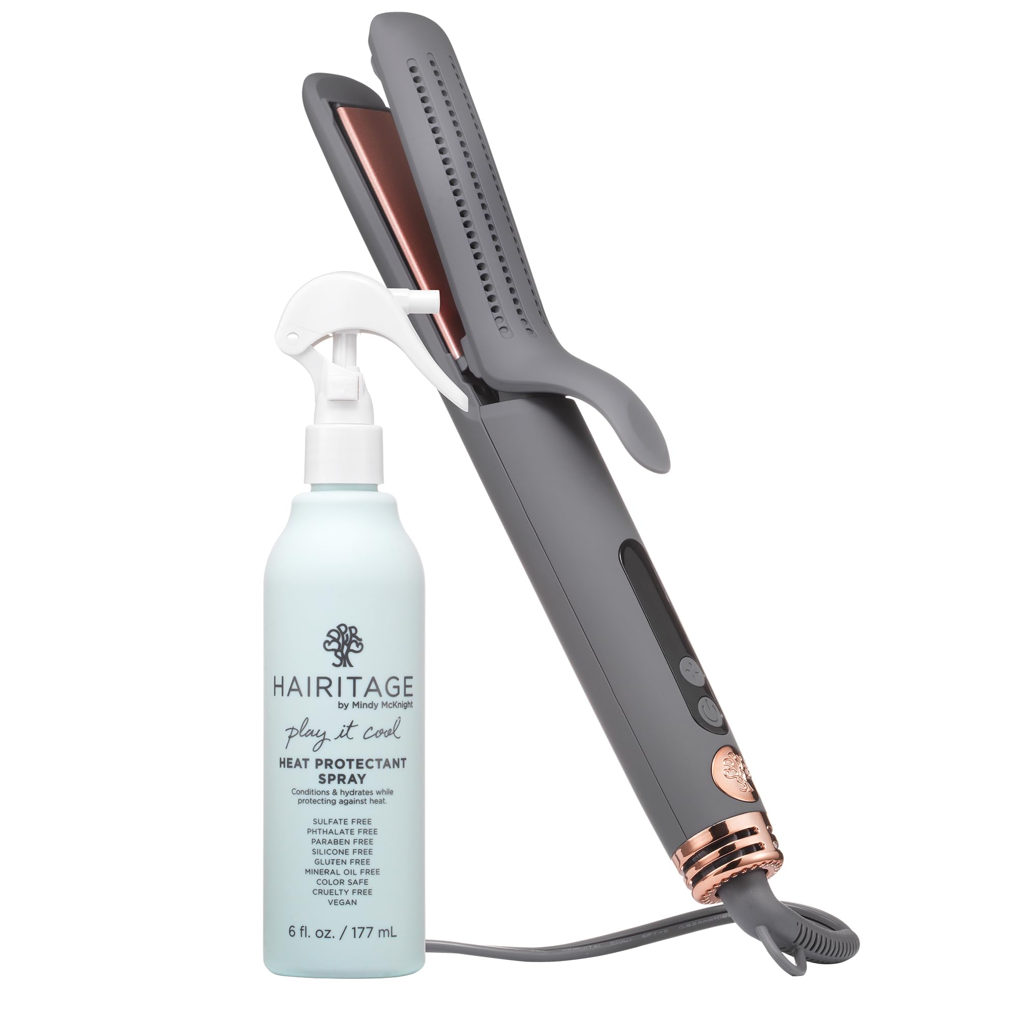 Foto 2 pulgar | Plancha Y Rizador Hairitage Go With The Flow 2 En 1 - Venta Internacional.