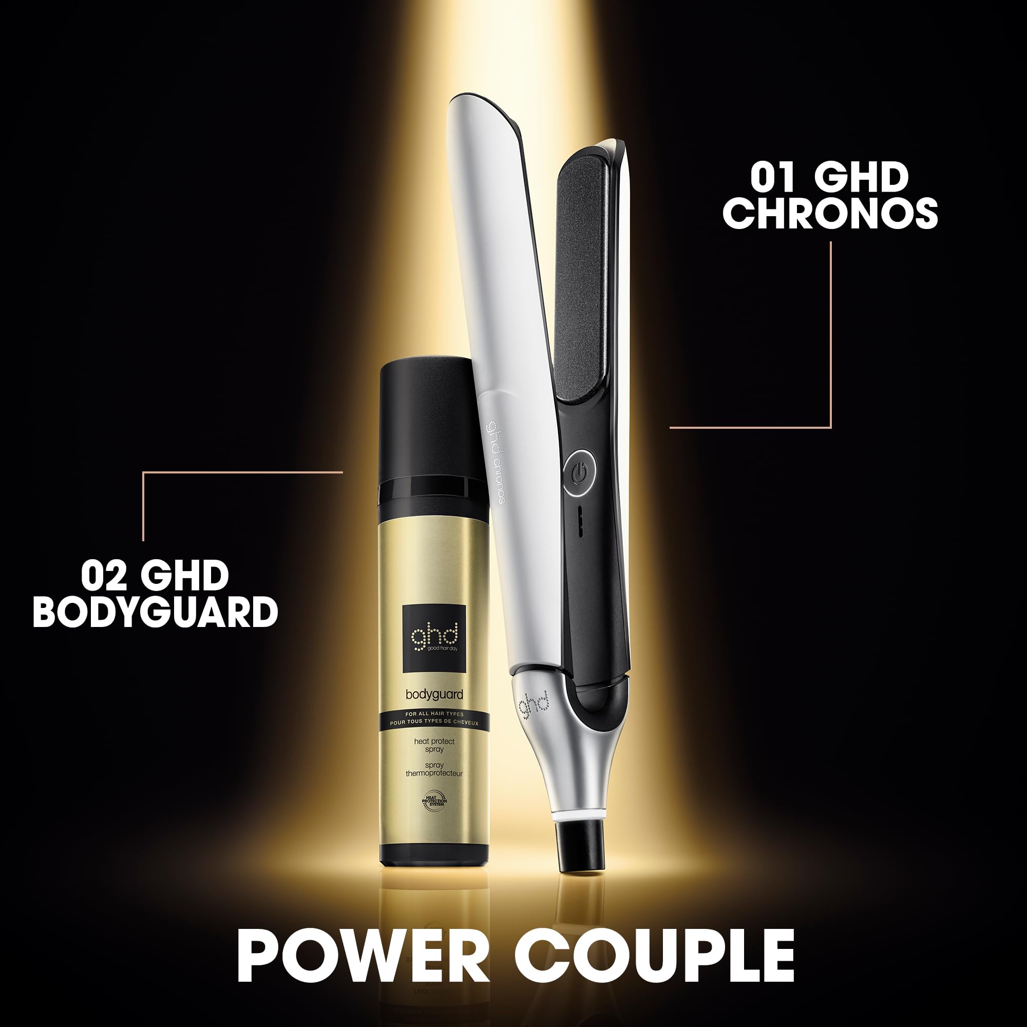 Foto 4 pulgar | Plancha de Pelo ghd Chronos Styler 1 Blanca - Venta Internacional